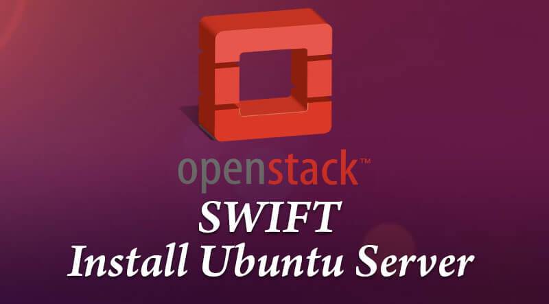 Установка OpenStack Swift на Ubuntu Server